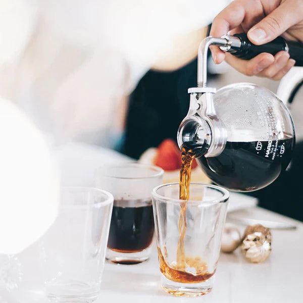 Siphon Coffee Maker | Vacuum Pot Brewer with Heat-Resistant Glass