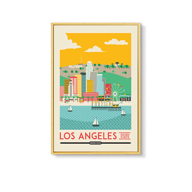 Los Angeles Canvas Posters