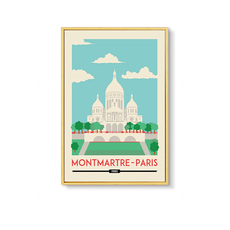 Montmartre-Paris Canvas Posters
