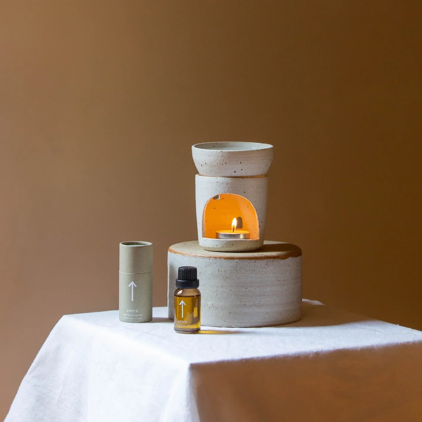Fragrance Candle Holder for Home & Spa