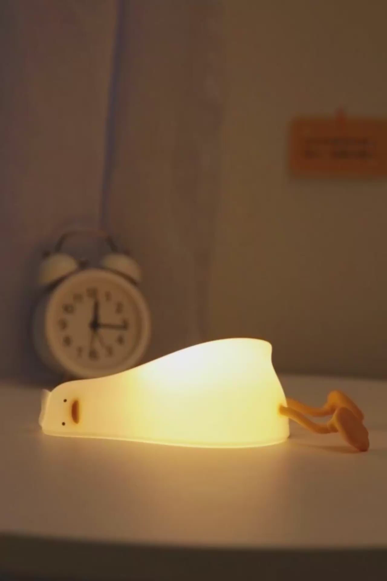 Duck Silicone Night Light & Phone Holder
