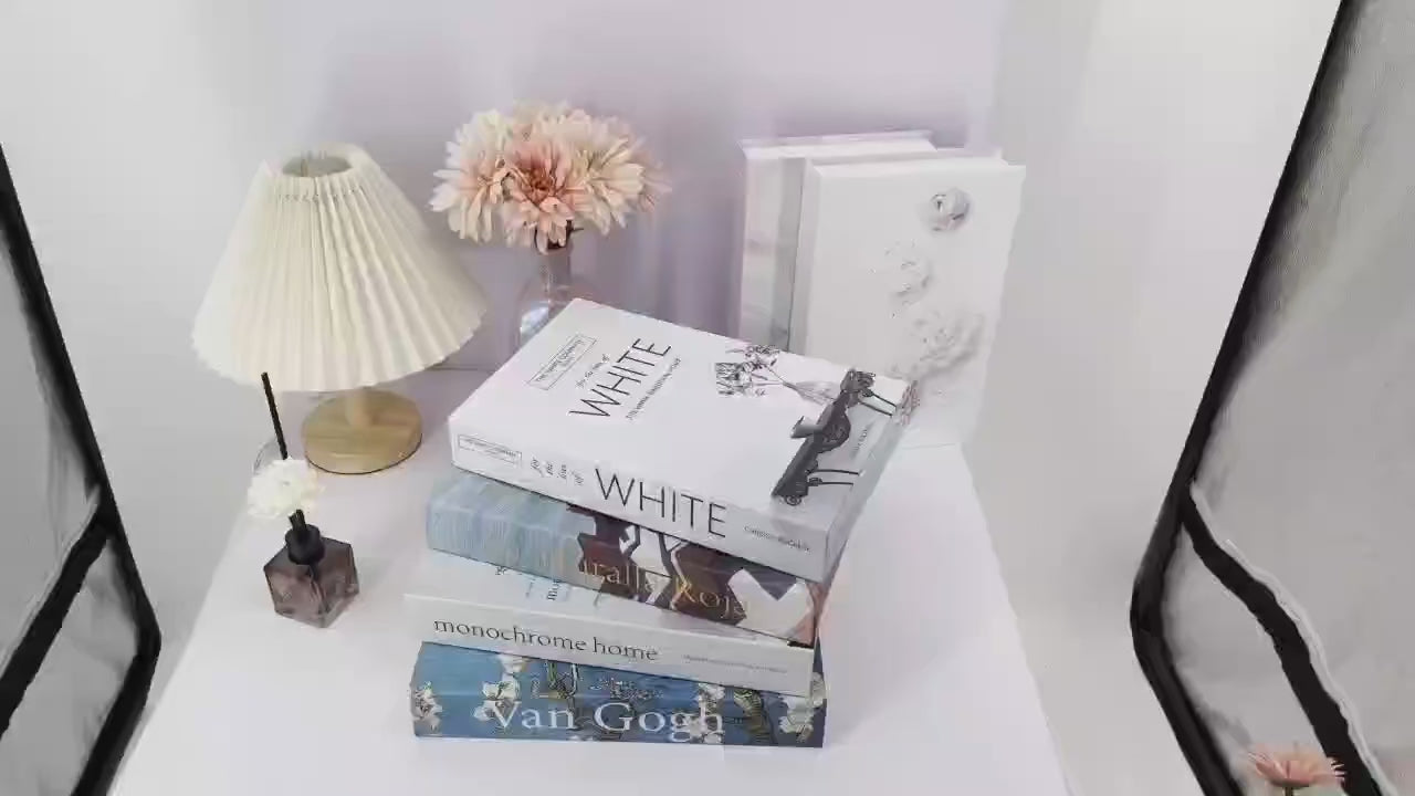Minimalist Nordic Faux Decorative Books | Coffee Table & Shelf Display