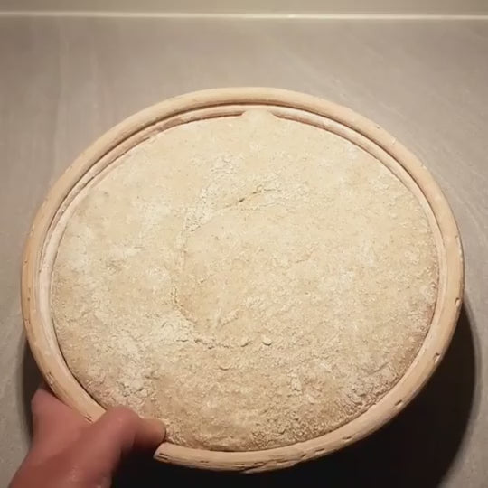 Handmade Rattan Bread Proofing Basket (Banneton) | Sourdough Dough Basket