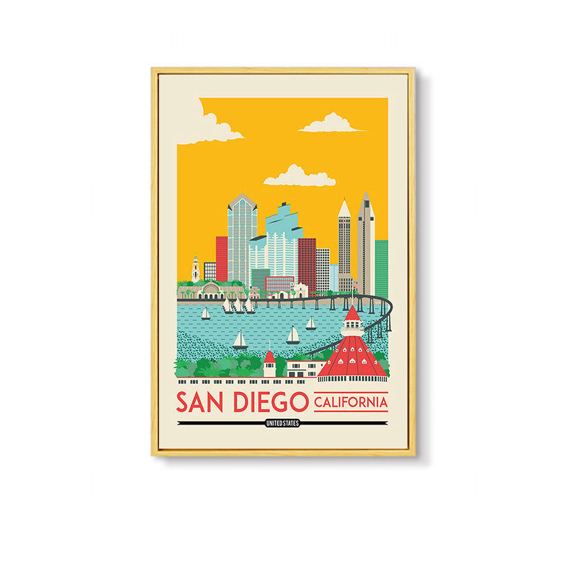 San Diego Canvas Posters