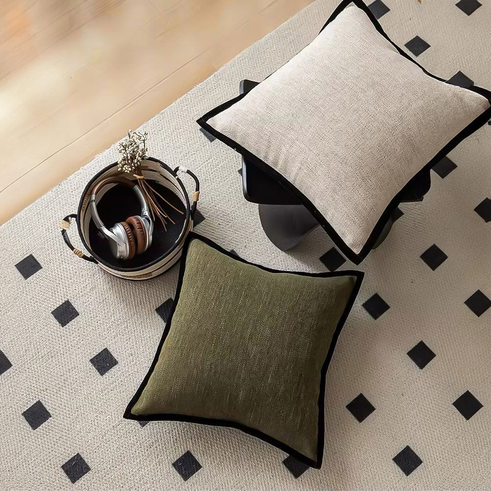 Serrado Cushion – Modern Decorative Throw Pillow