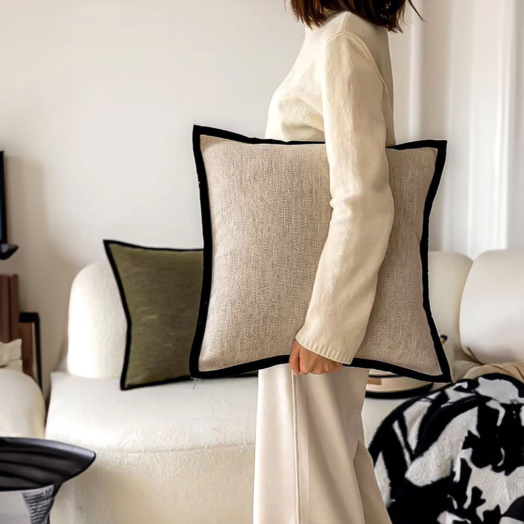 Serrado Cushion – Modern Decorative Throw Pillow