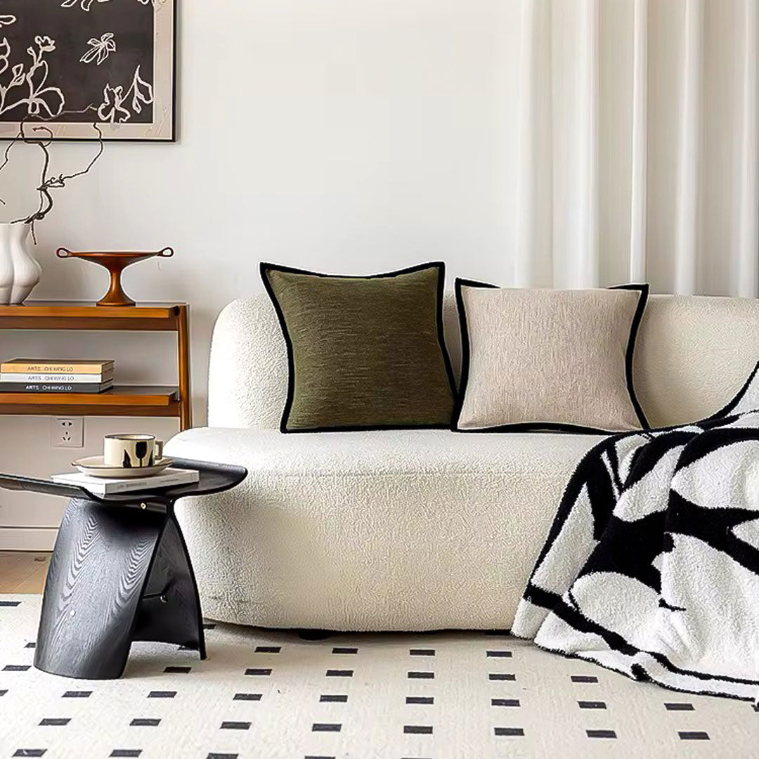 Serrado Cushion – Modern Decorative Throw Pillow