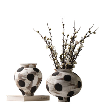 Nordic Aurora Resin Vase