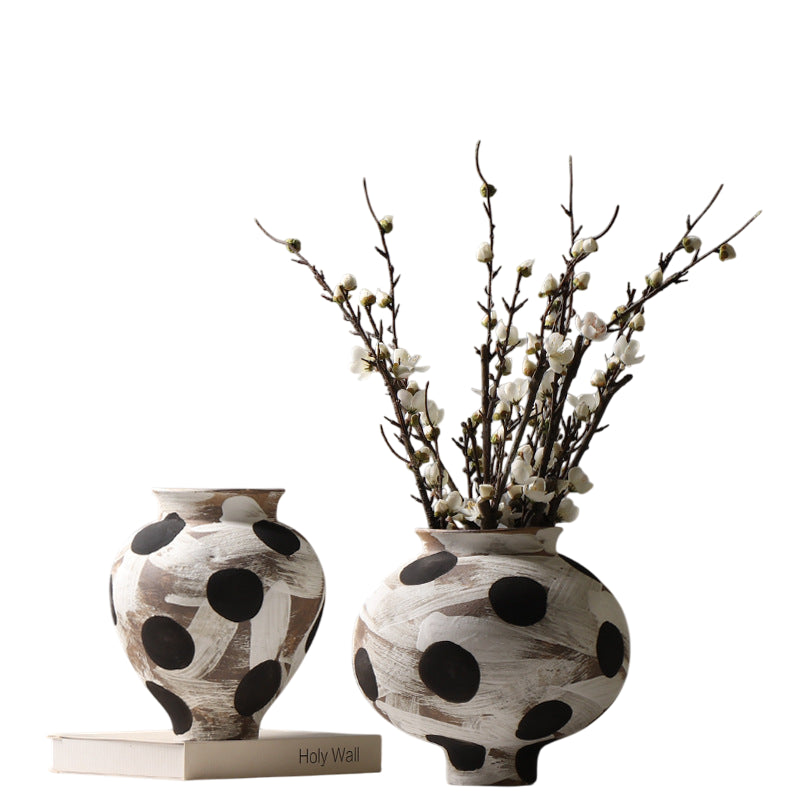 Nordic Aurora Resin Vase