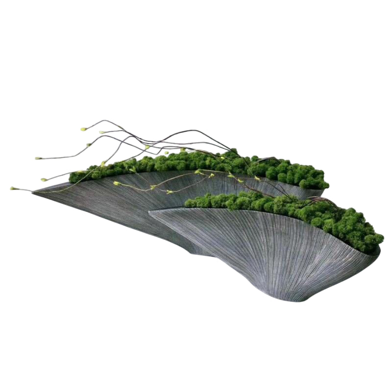 Nordic Shaped Resin Vase