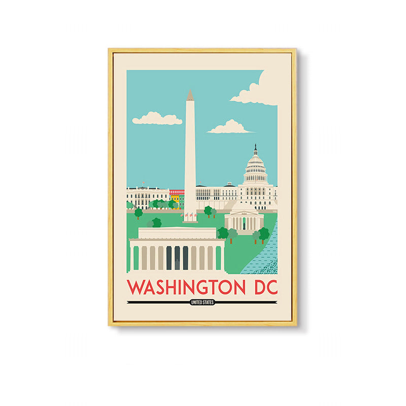 Washington DC Canvas Posters